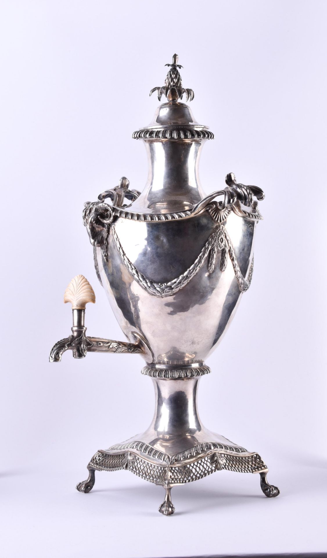 large samovar England late 18th century