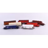 A group of goods wagons - Piko and Roco
