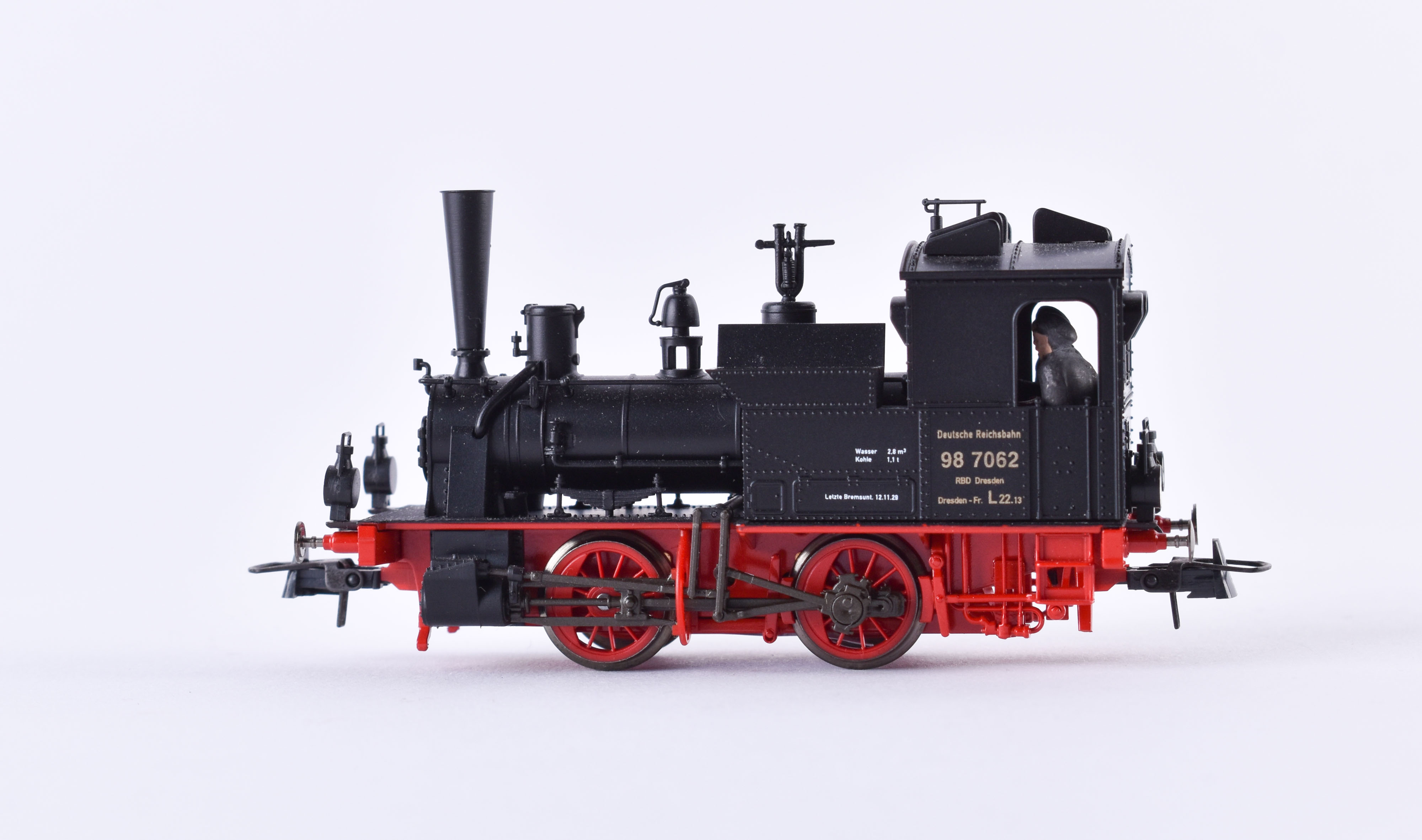 Steam locomotive BR 98 7062 DR-PMT - Image 2 of 3