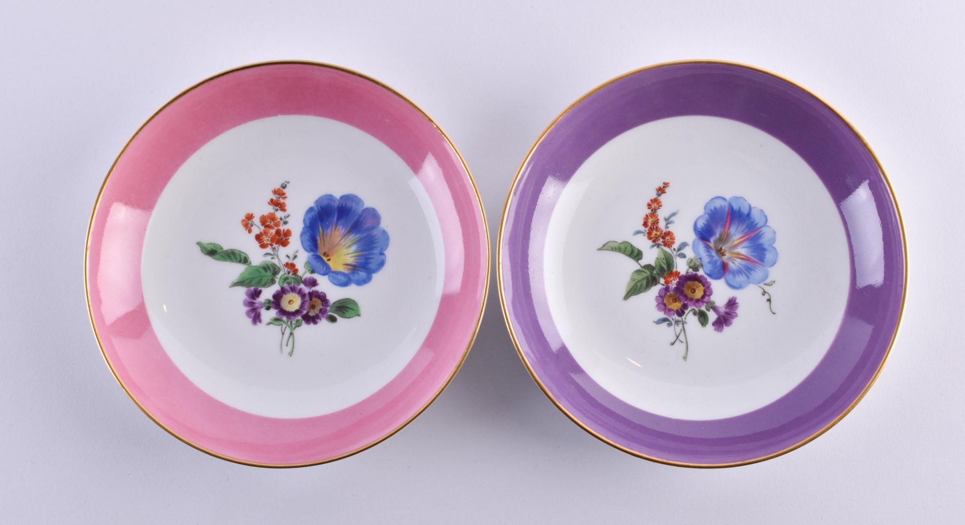 2 plates Meissen 