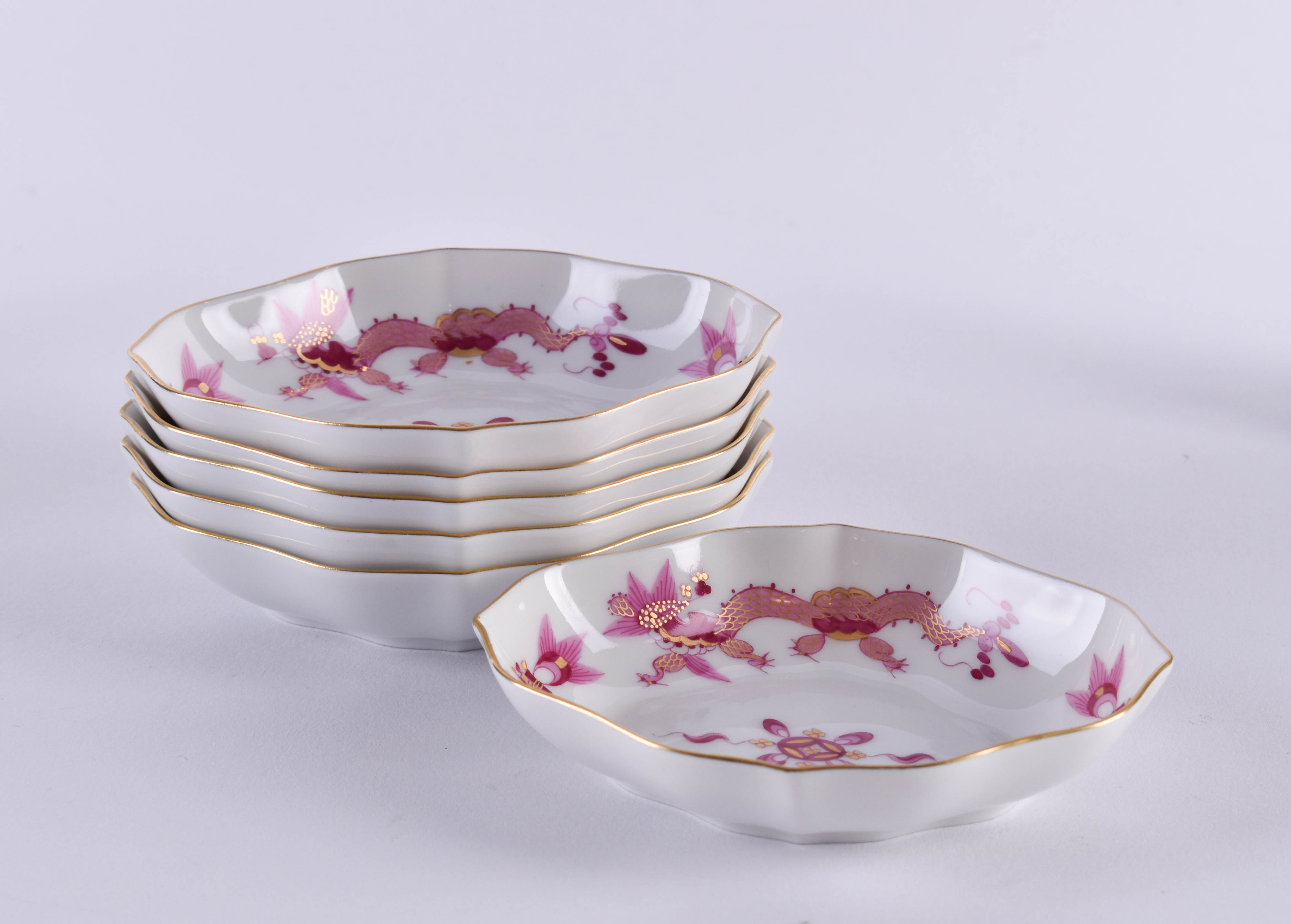 6 bowls Meissen  - Image 2 of 4