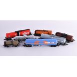 Group of goods wagons/tank wagons Piko and others