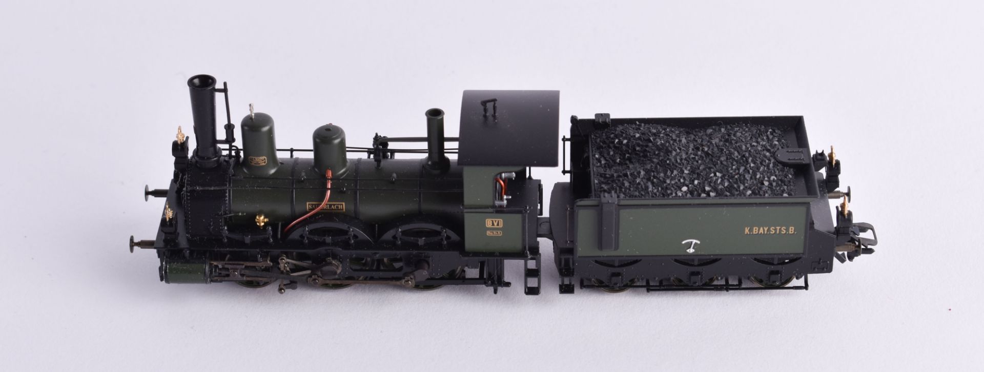 Märklin H0 3797 steam locomotive B VI "Sauerlach"  - Image 3 of 4