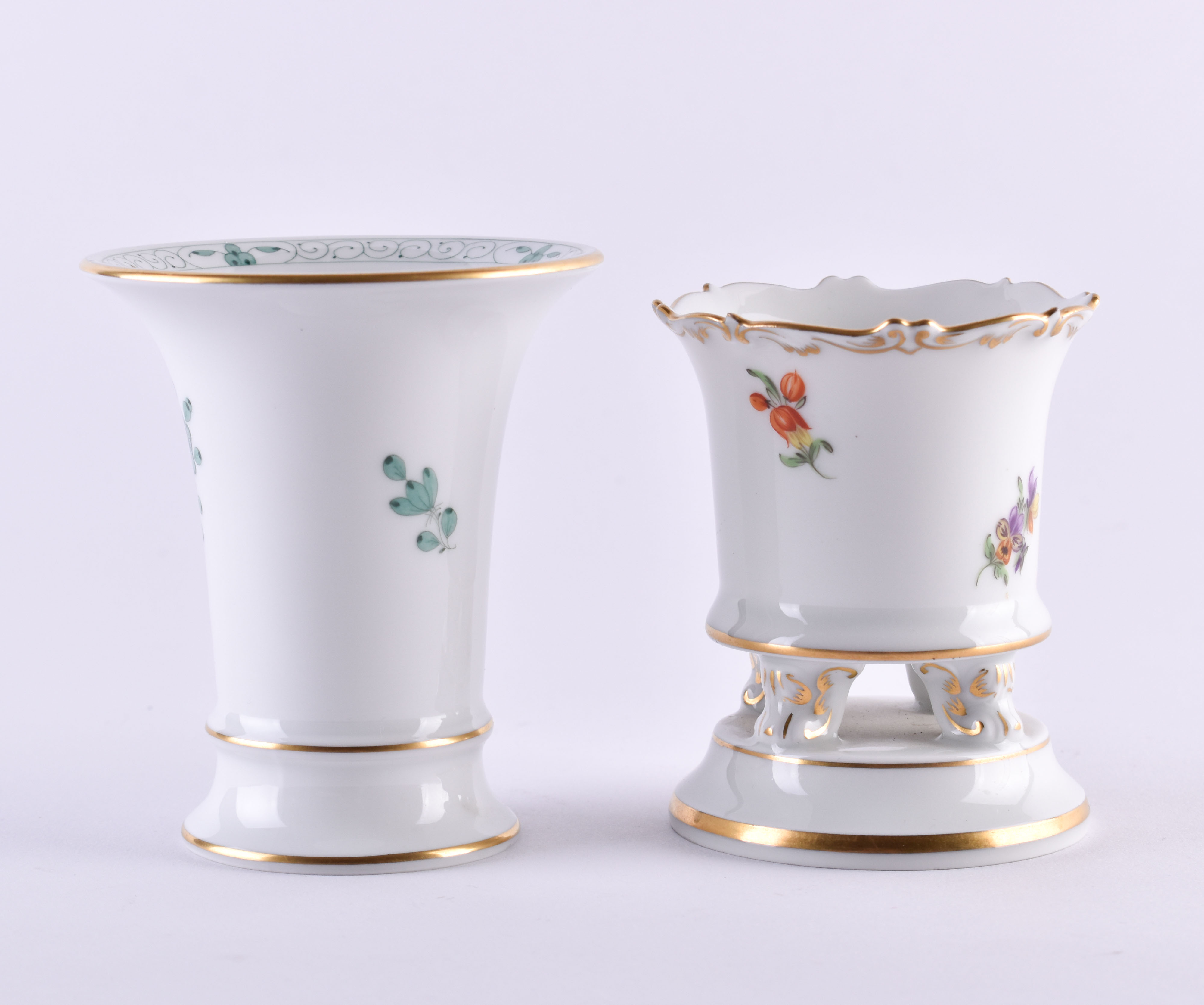 two vases Meissen  - Image 3 of 4