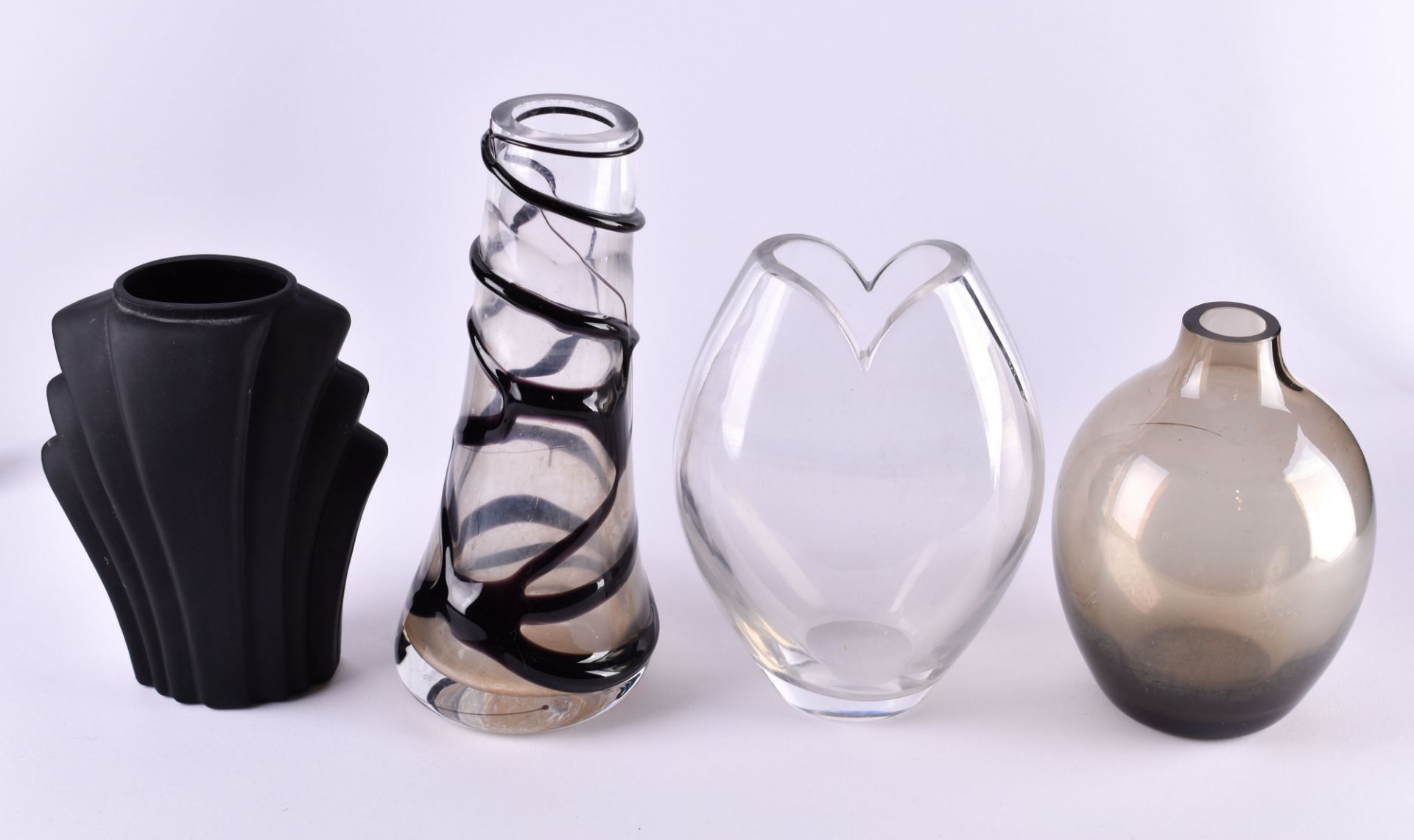 Group of glass designer vases 60s - 70s - Image 2 of 2
