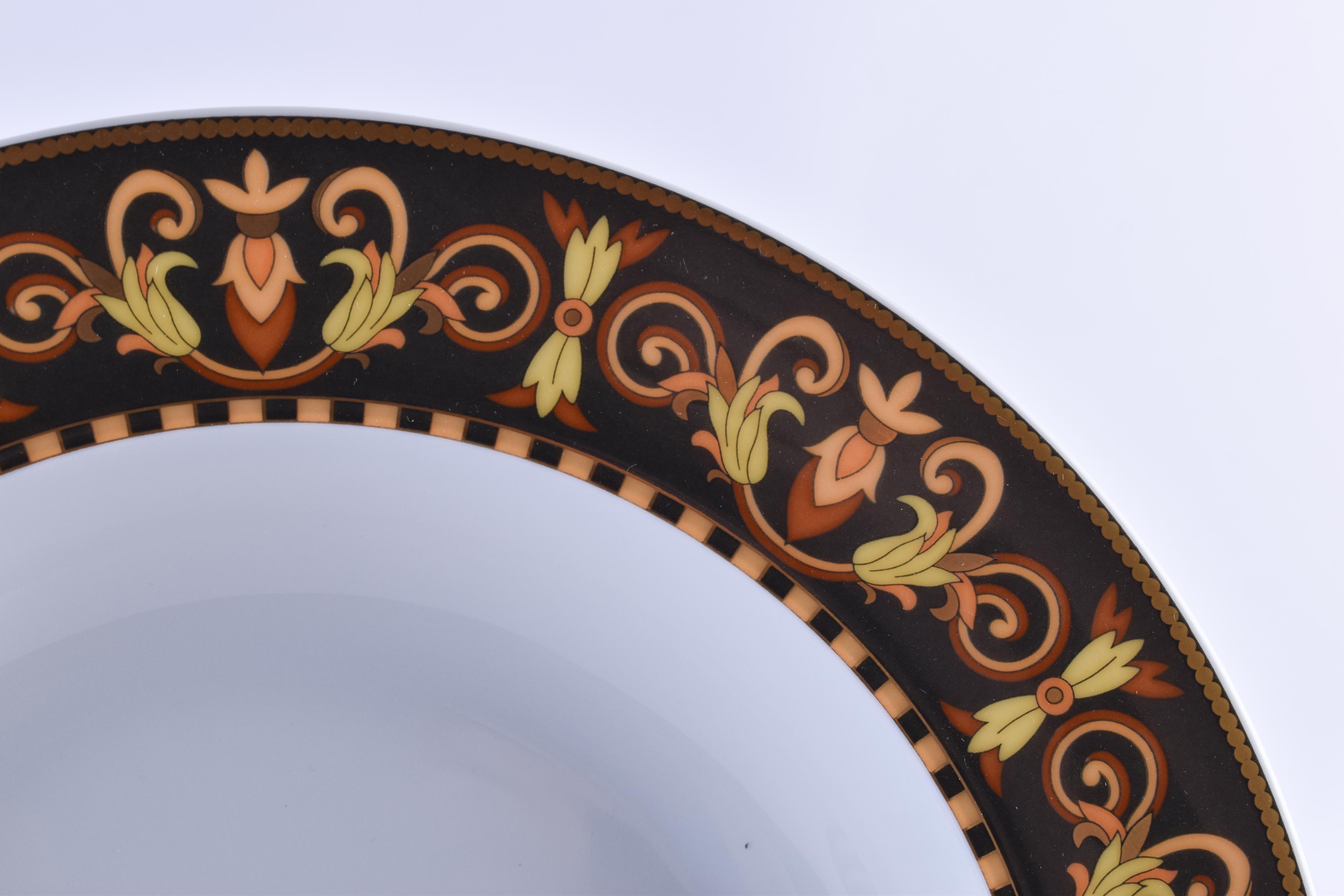 6 soup plates Rosenthal Versace Barocco  - Image 3 of 4