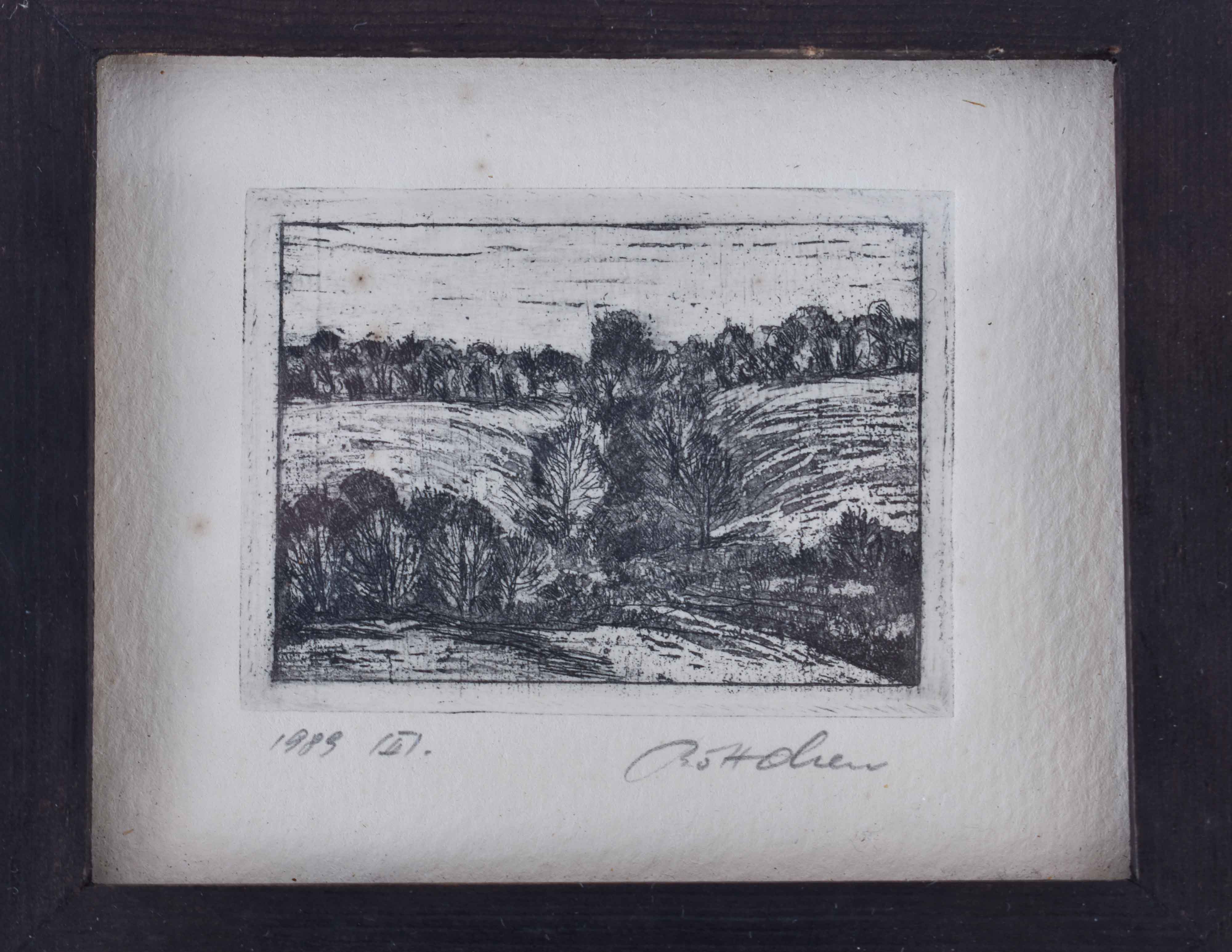 A group of etchings and woodcuts of various artists - Image 3 of 4