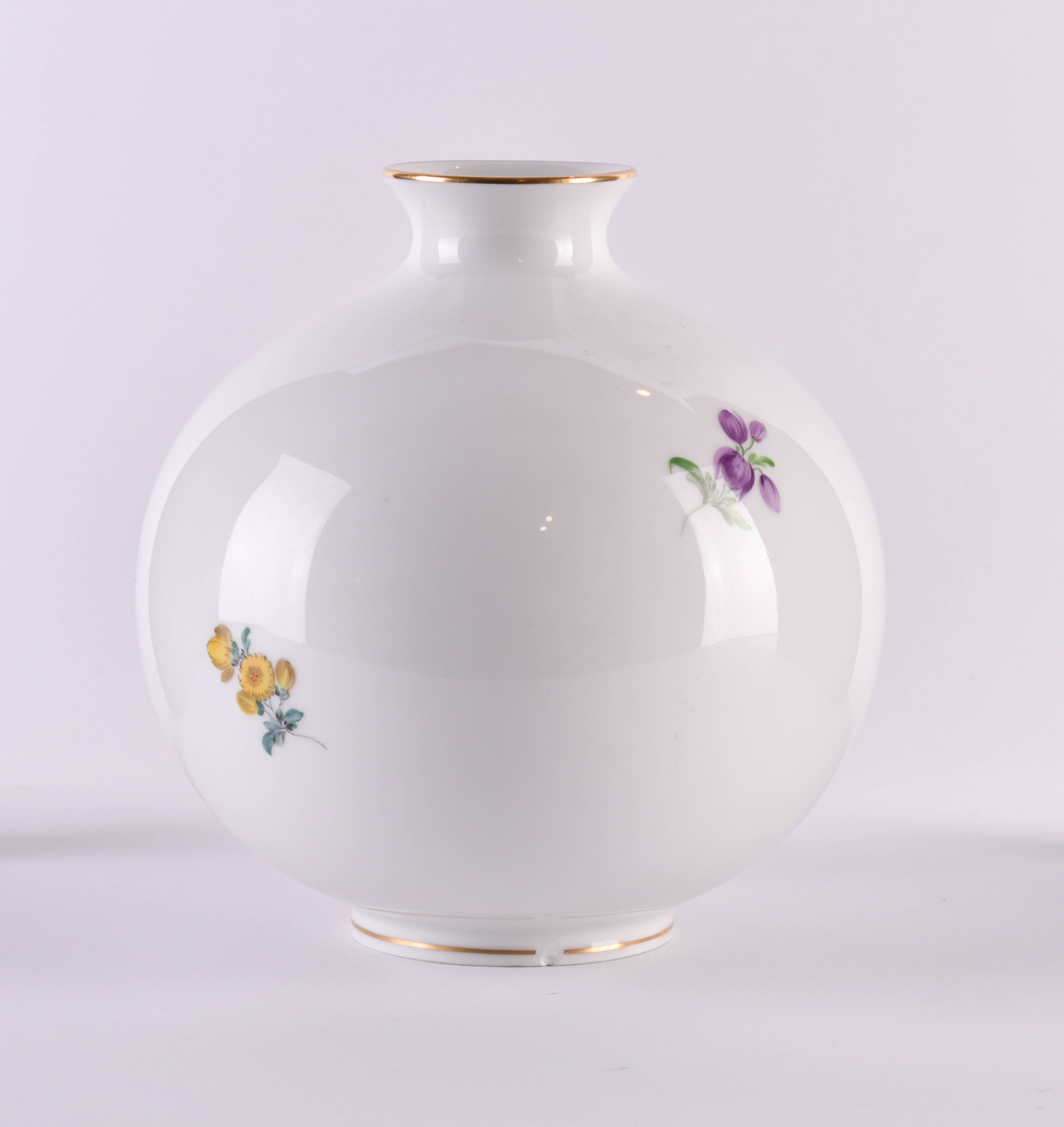 spherical vase Meissen - Image 3 of 4