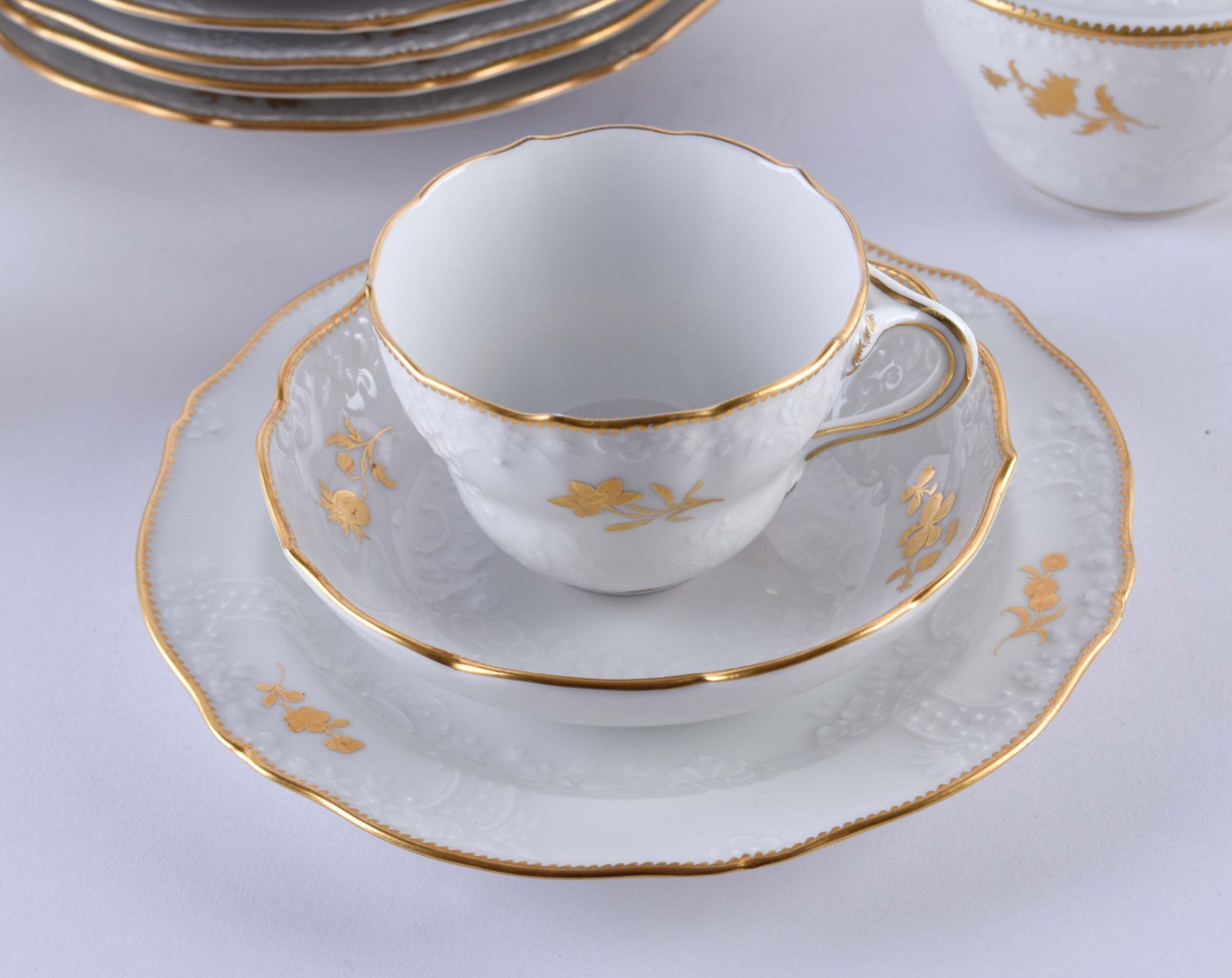 Coffee service for 6 persons Neumarseille Meissen - Image 3 of 4