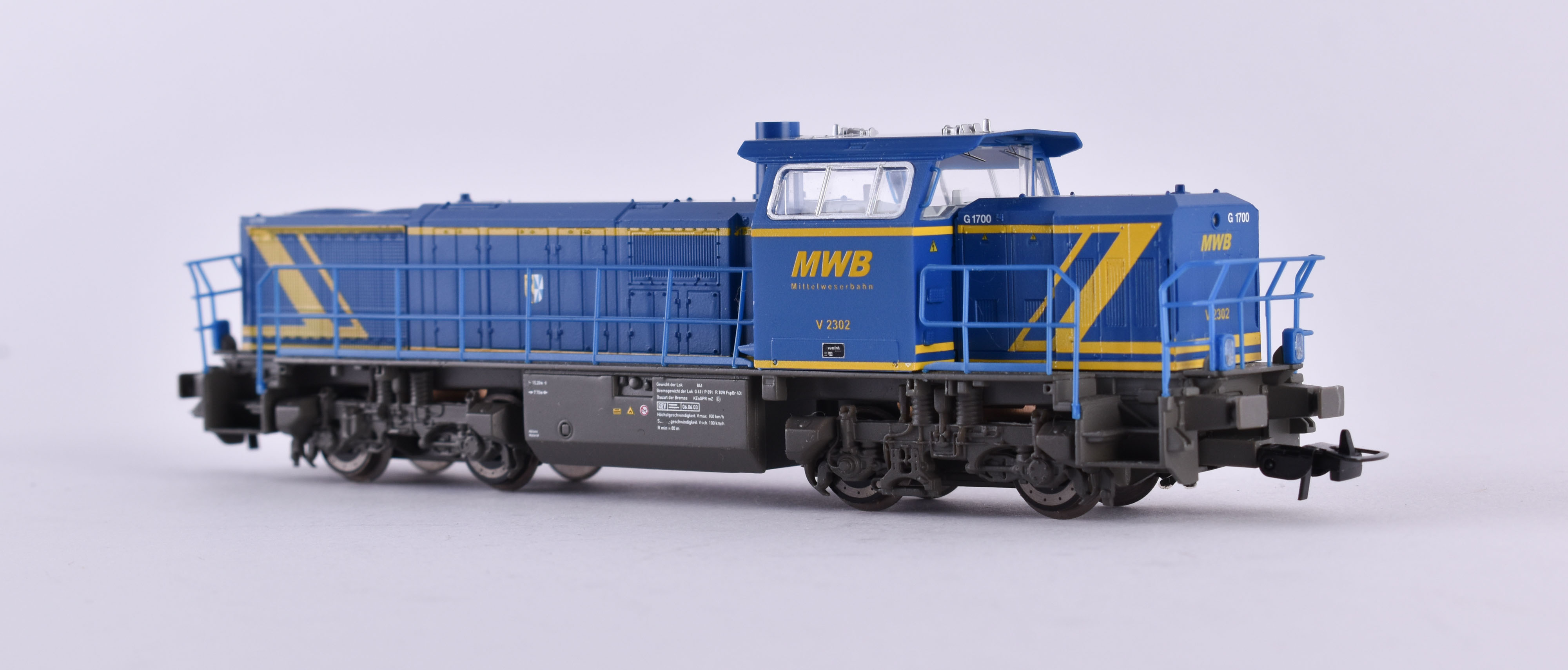 Diesel locomotive G 1700 MWB - Piko - Image 2 of 3