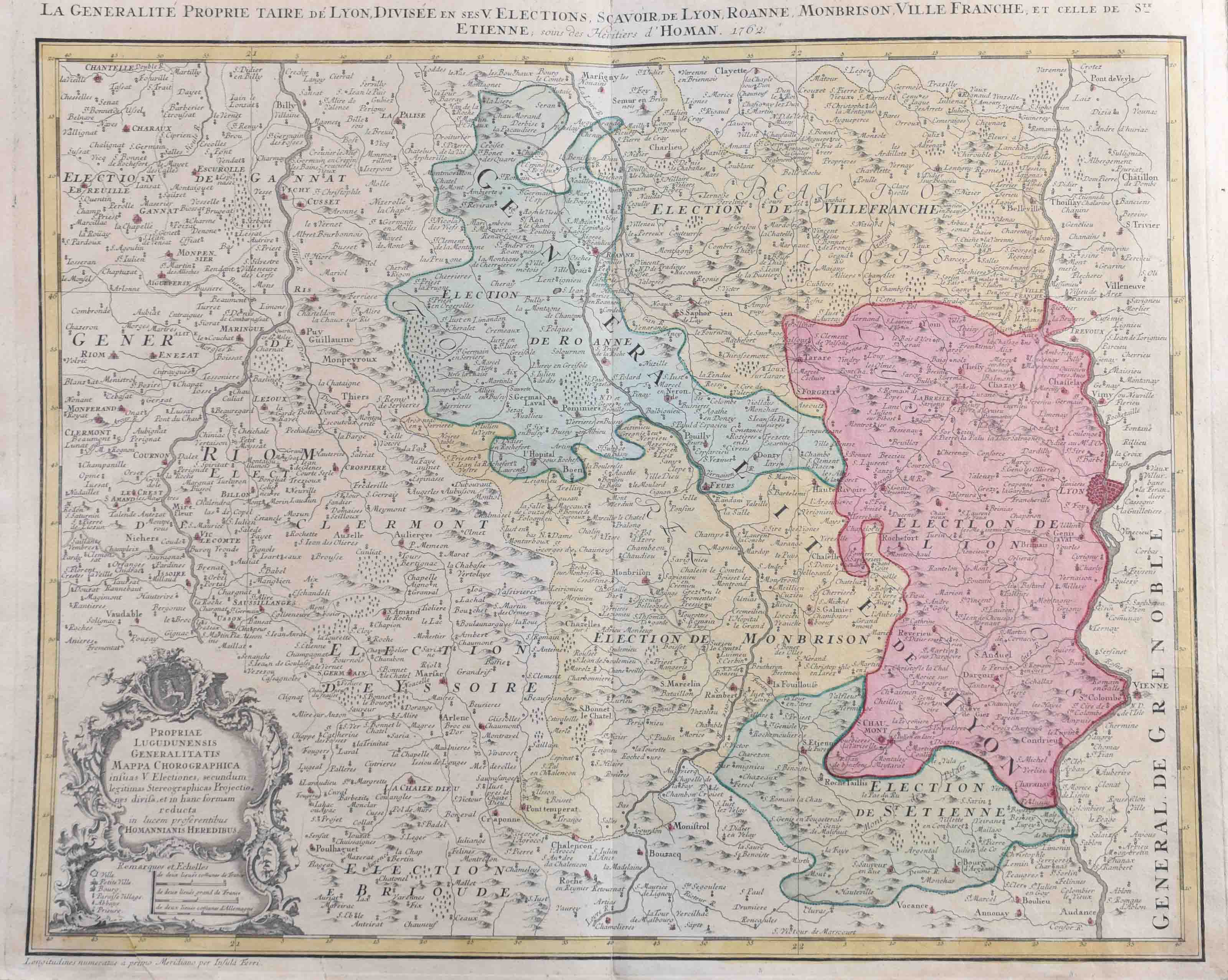 2 maps of France mid 18th century - Image 2 of 6