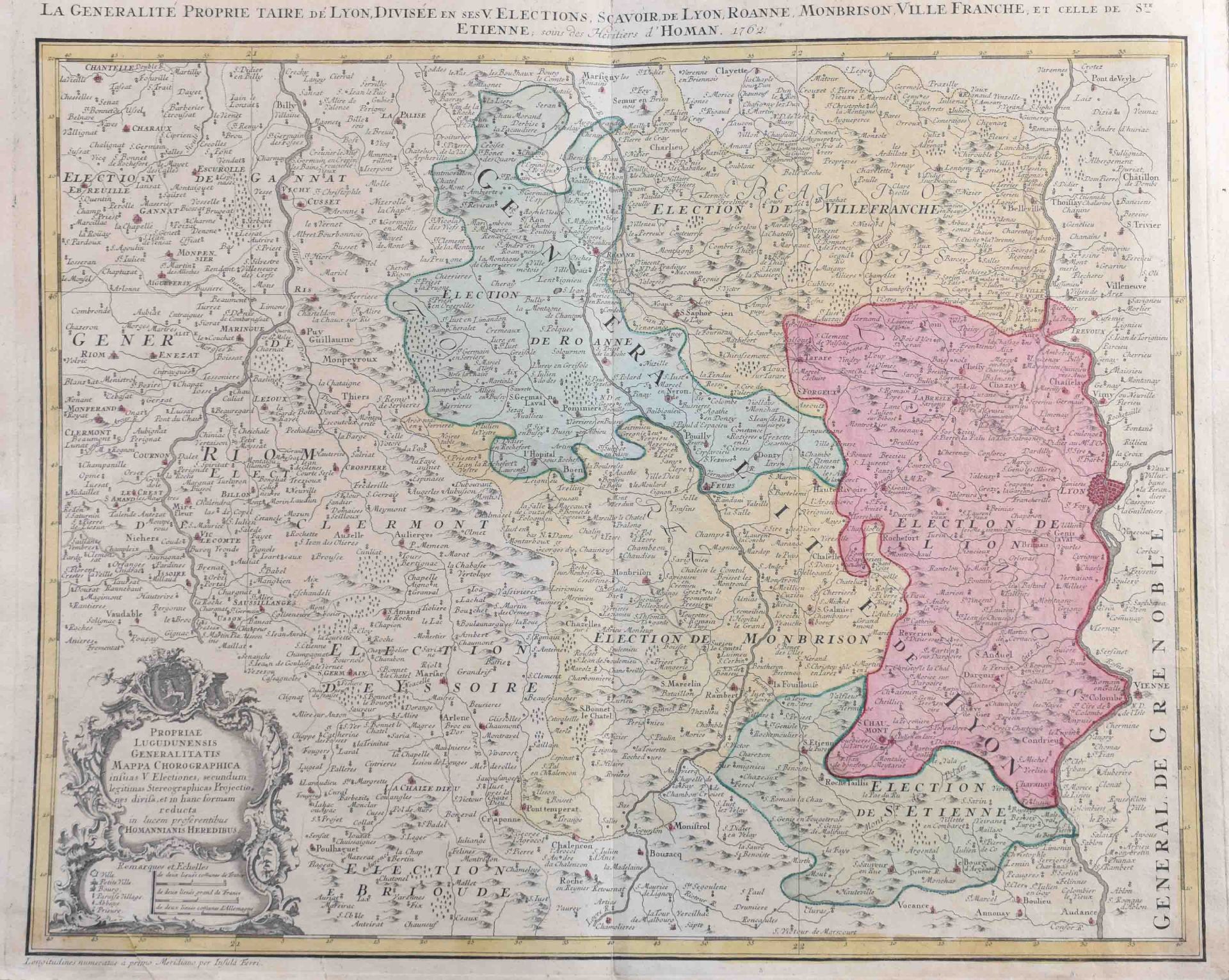 2 maps of France mid 18th century - Image 2 of 6