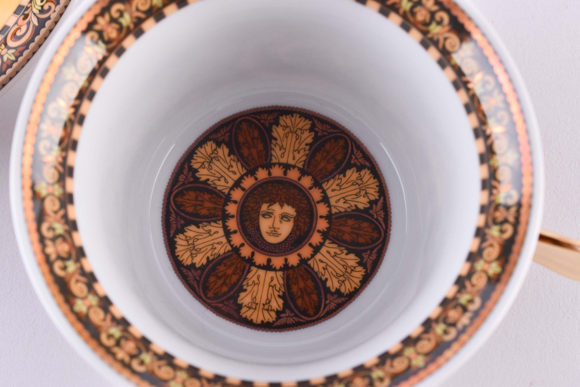 Teegedeck/ Kaffeegedeck Rosenthal Versace Barocco Medusa - Bild 3 aus 4