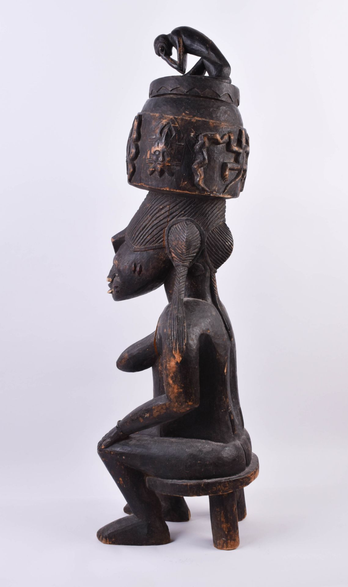 Yoruba Fruchtbarkeitsfigur Afrika - Bild 2 aus 3