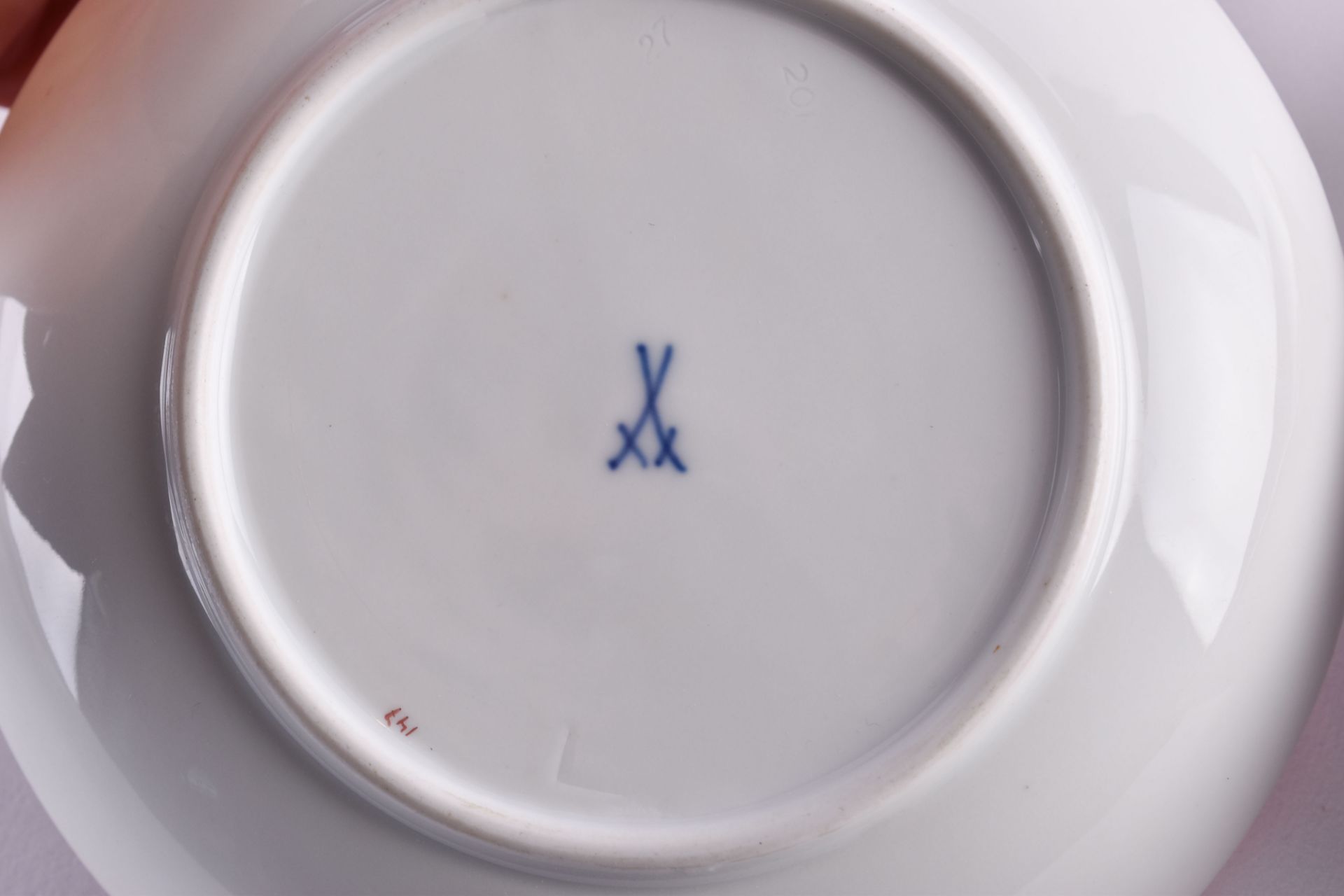 2 plates Meissen  - Image 4 of 4