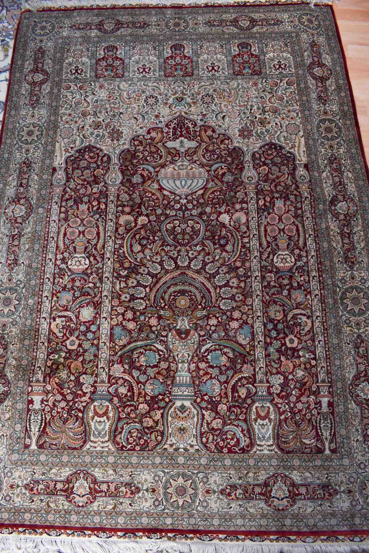 Silk carpet Hereke