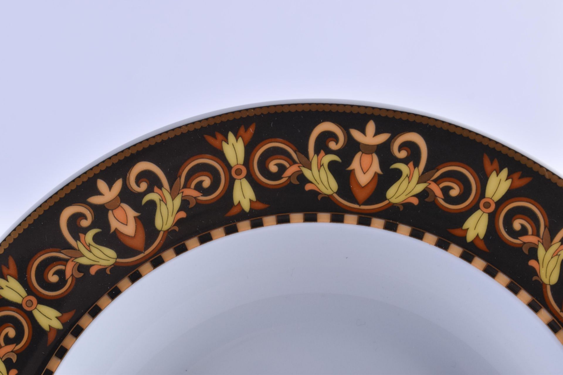 6 soup plates Rosenthal Versace Barocco  - Image 2 of 3