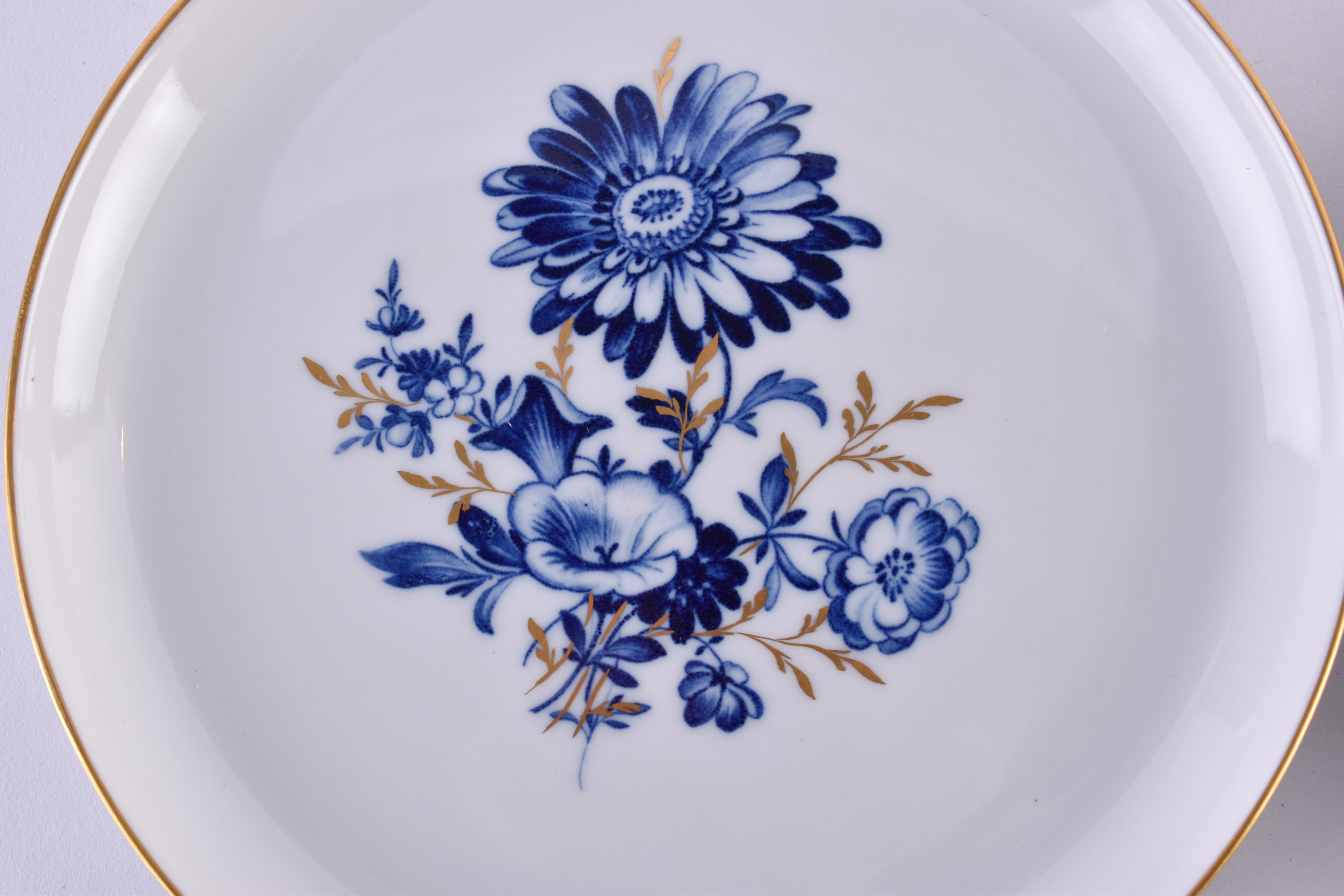 4 Meissen wall plates - Image 3 of 4