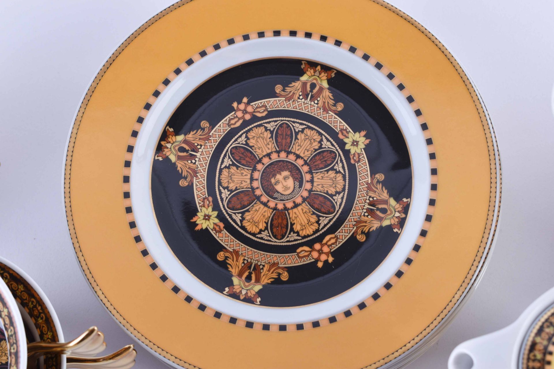 Tea service 6 people Rosenthal Versace Barocco Medusa - Image 3 of 4