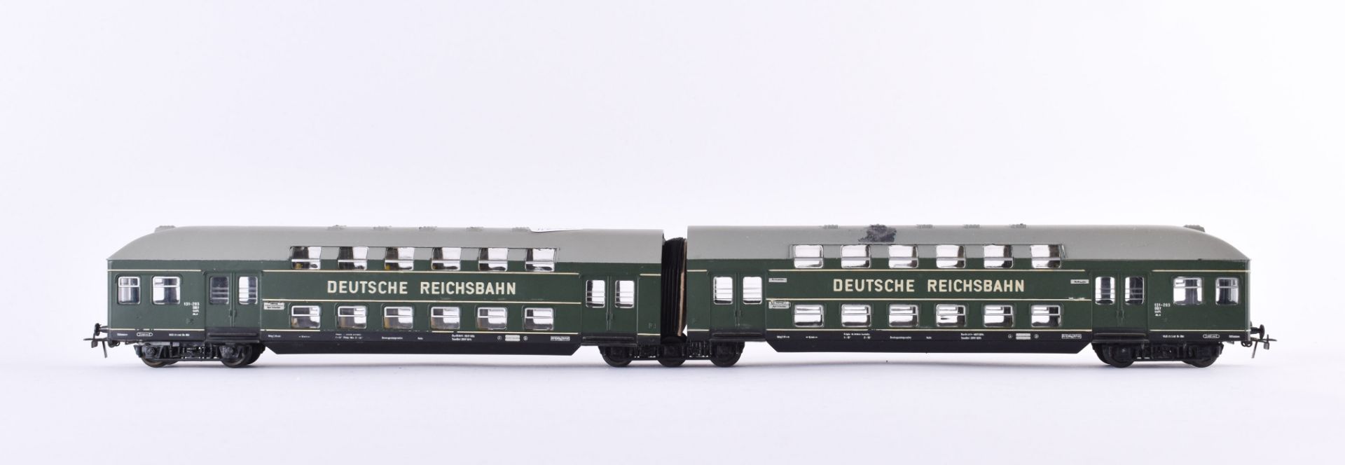 double-decker wagon DR 151-205, Schicht - Image 2 of 3