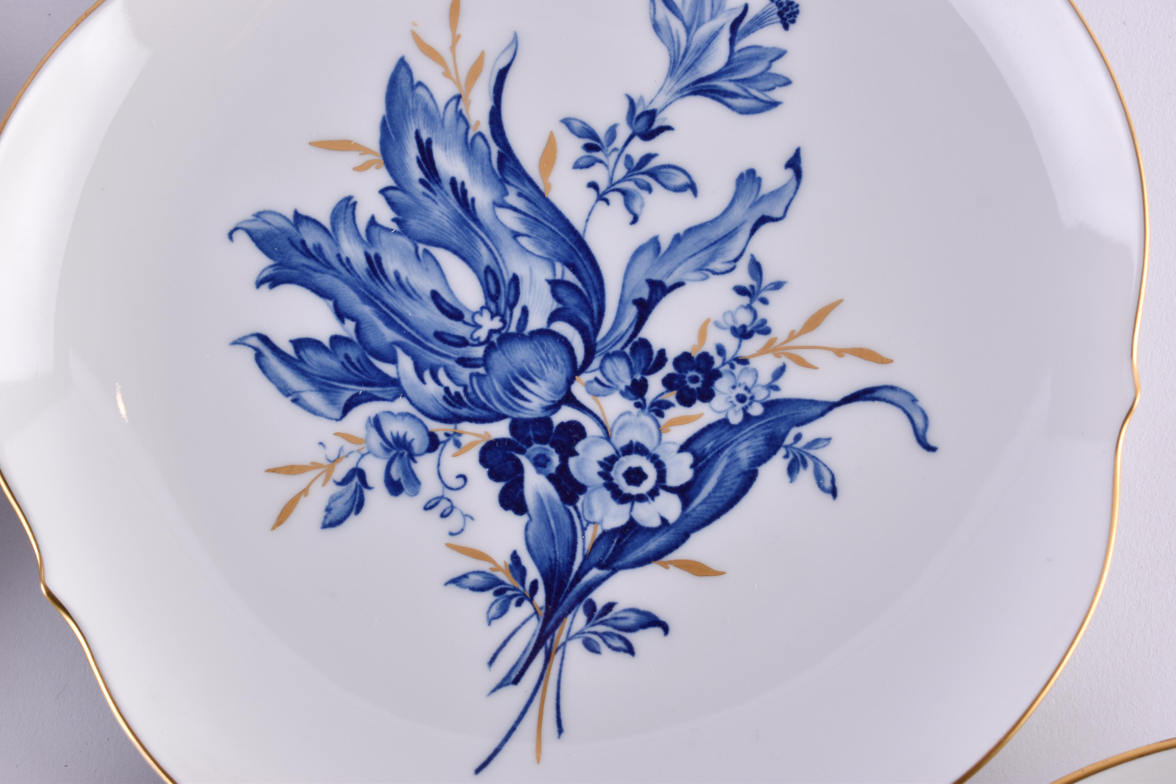 4 Meissen wall plates - Image 2 of 4