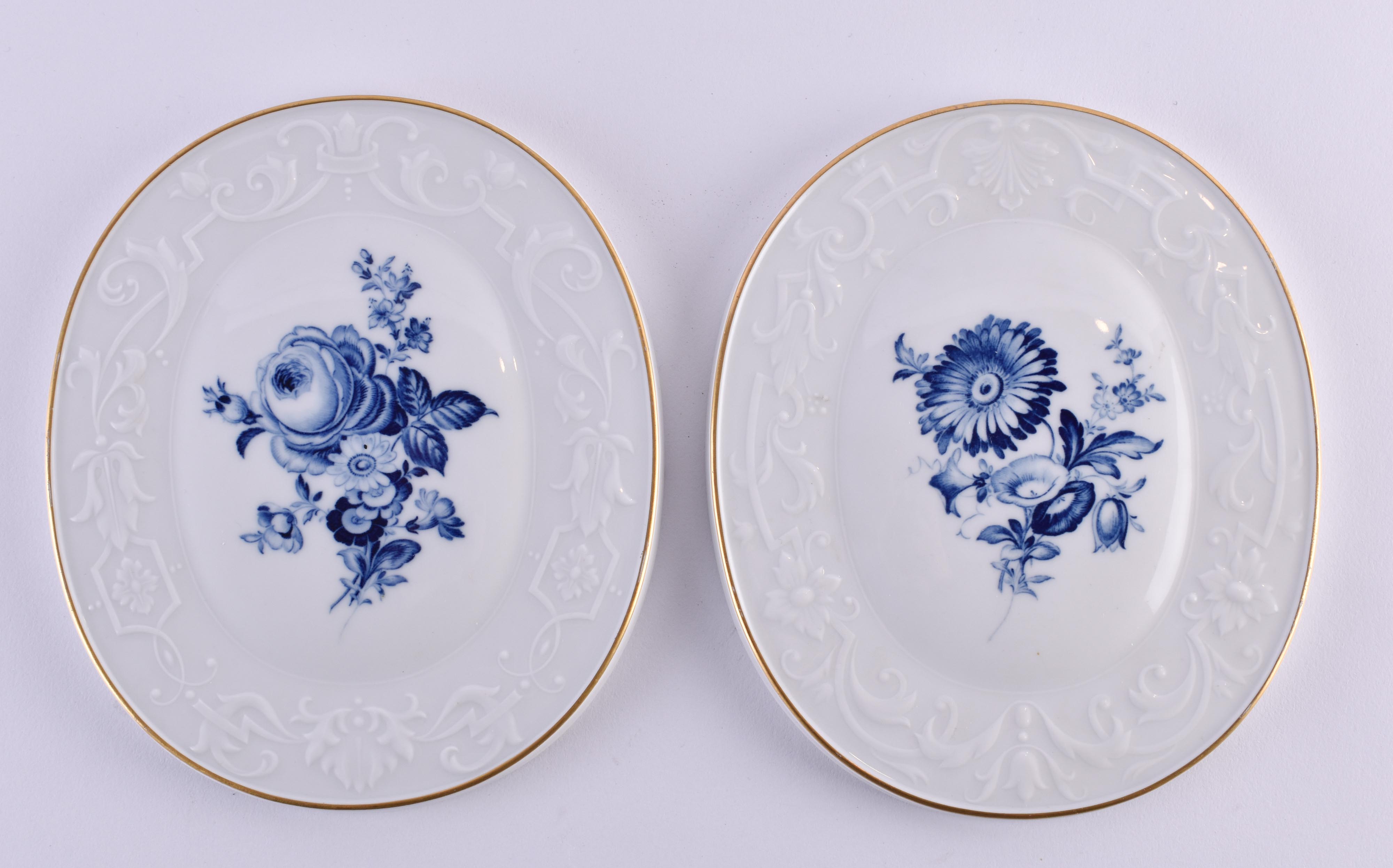 1 wall plate Meissen 