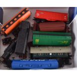 Group of goods wagons/passenger wagons - Piko, Rivarossi and others