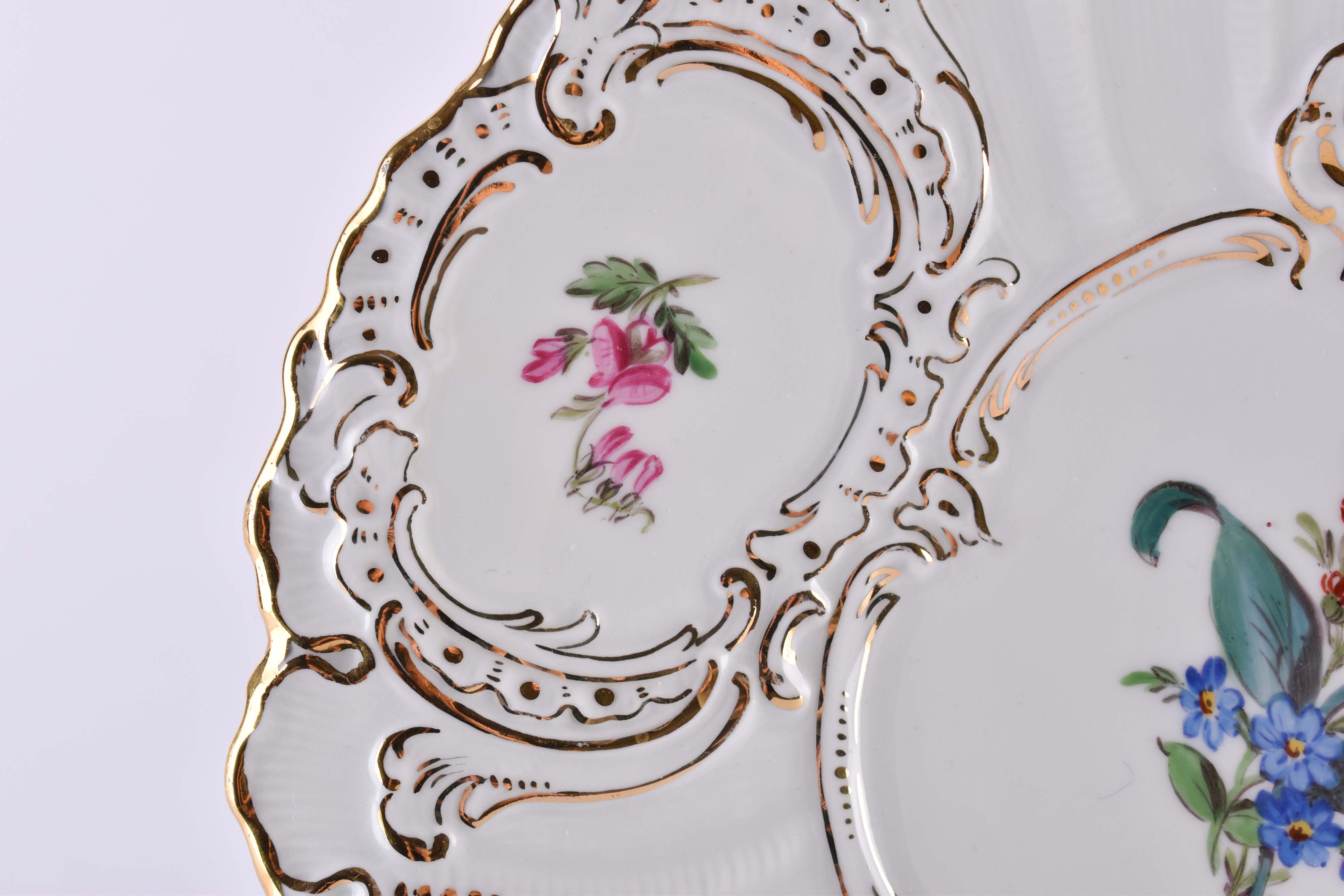 Pomp plate Meissen  - Image 3 of 4