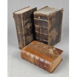3 religiöse Bücher 1757 bis 1832