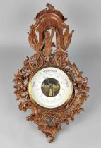 Historismus Wandbarometer um 1880