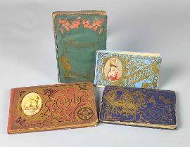 4 Poesie Alben Altenburger Land 1891/94 u.a.