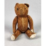 kleiner brauner Teddybär 1920/30er Jahre