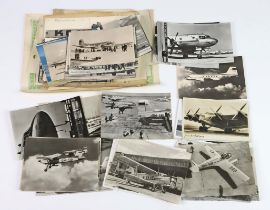 Flugzeug Fotos und Wehrmacht Papiere u.a.