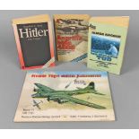 3 Militär Bücher und ein Heft