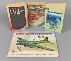 3 Militär Bücher und ein Heft