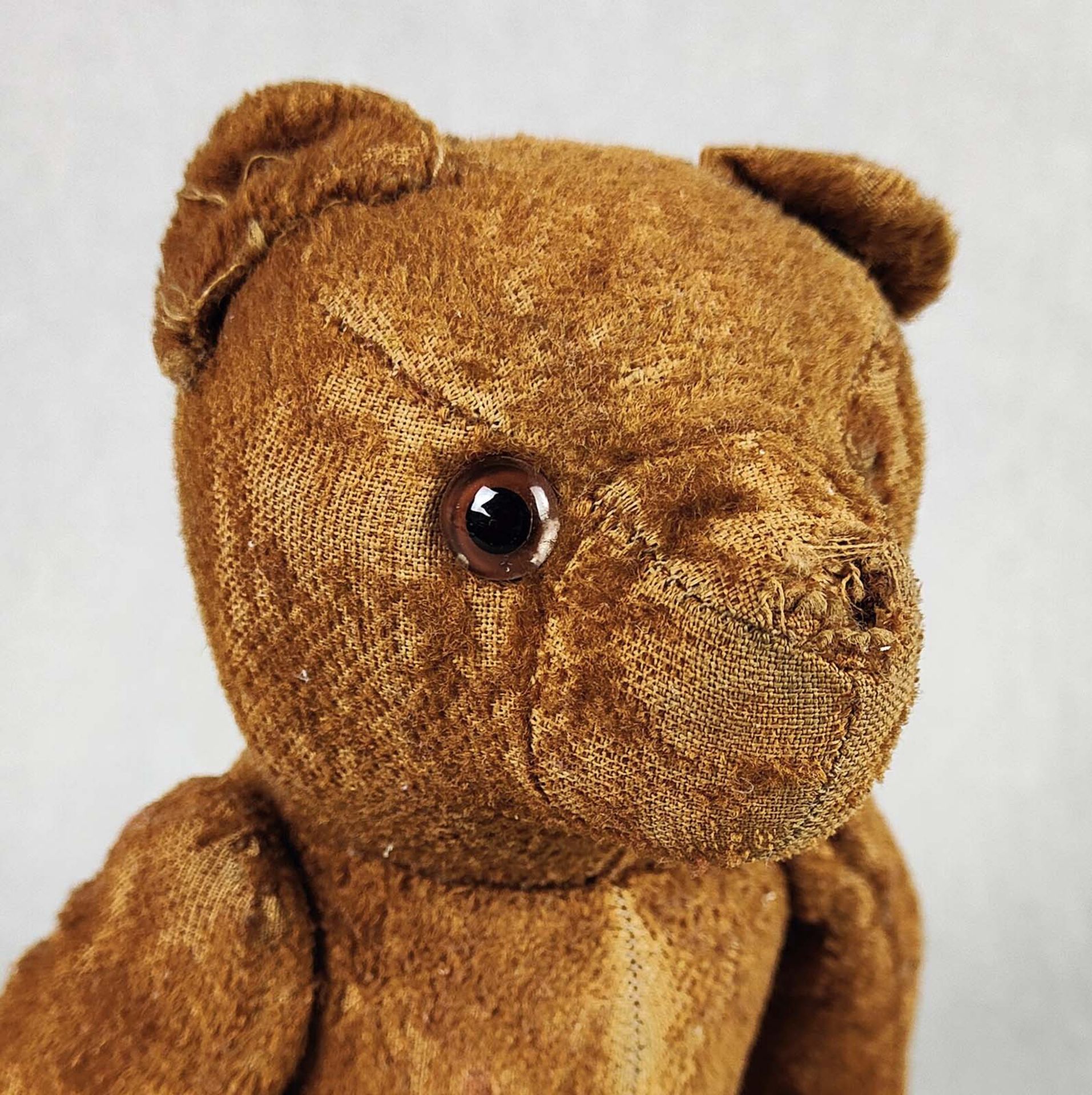 kleiner brauner Teddybär 1920/30er Jahre - Image 2 of 3