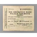 2 Mio Marschel Frank Sachs AG Chemnitz 1923