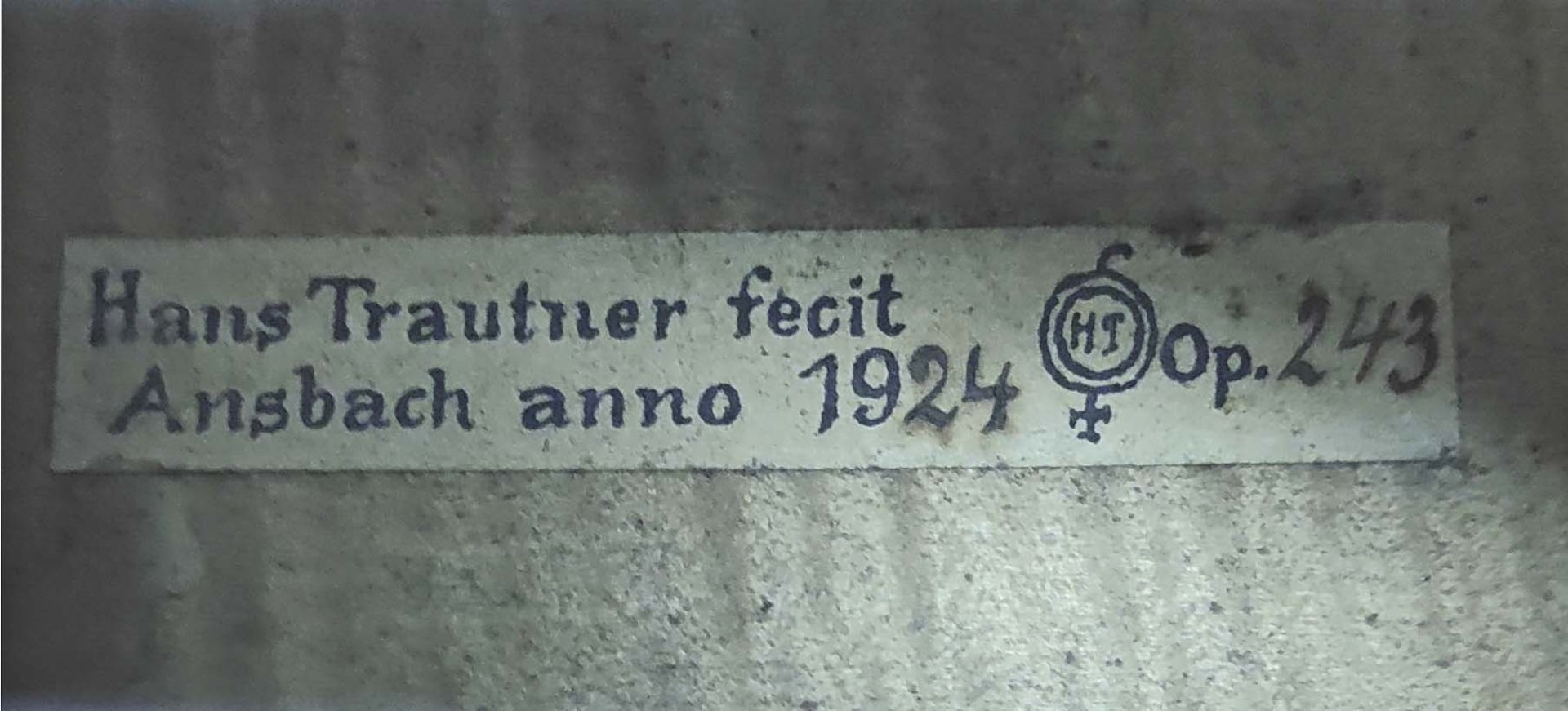 4/4-Cello Hans Trautner Ansbach 1924 - Bild 9 aus 9