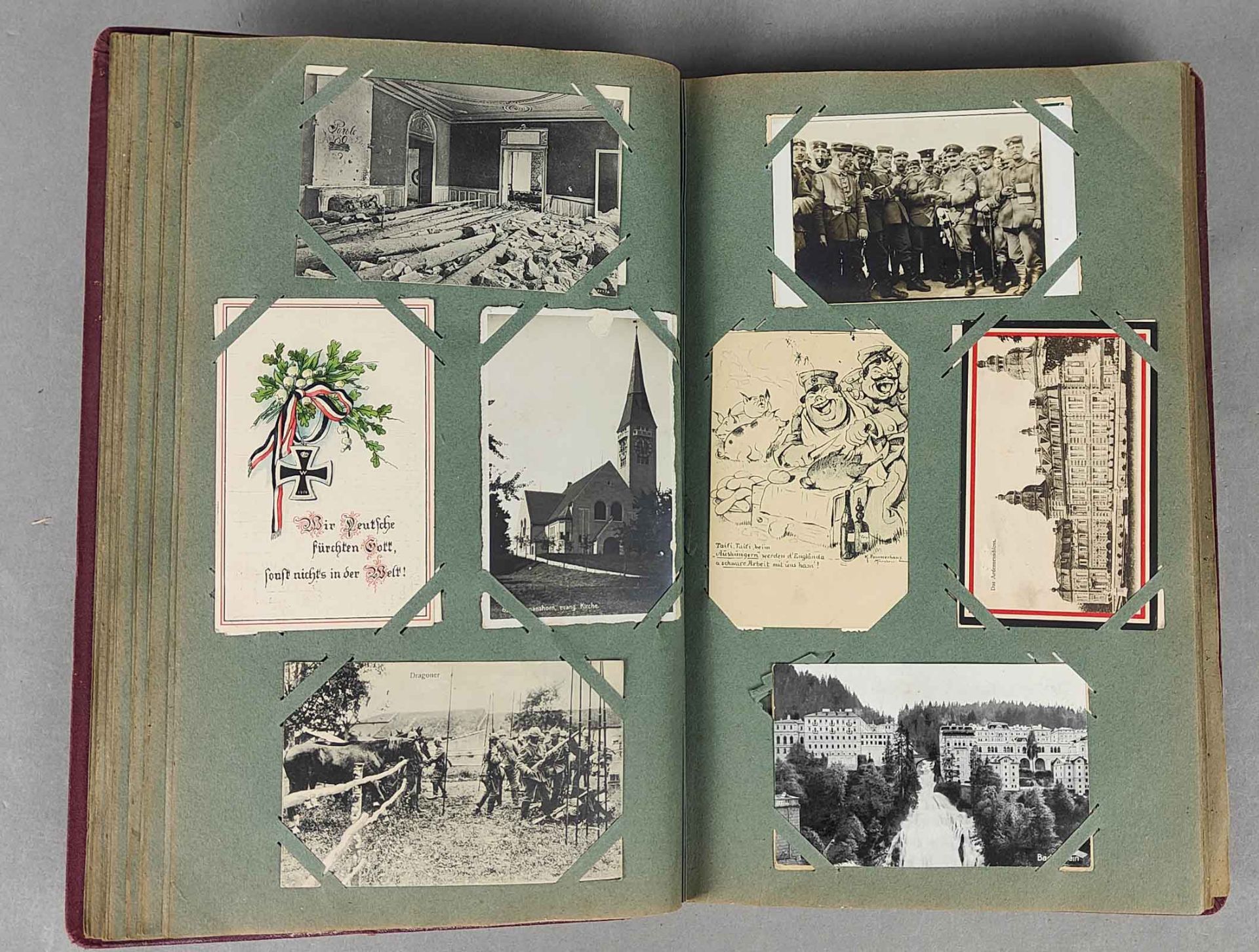 Album mit 300 Karten 1910/40 - Bild 5 aus 8