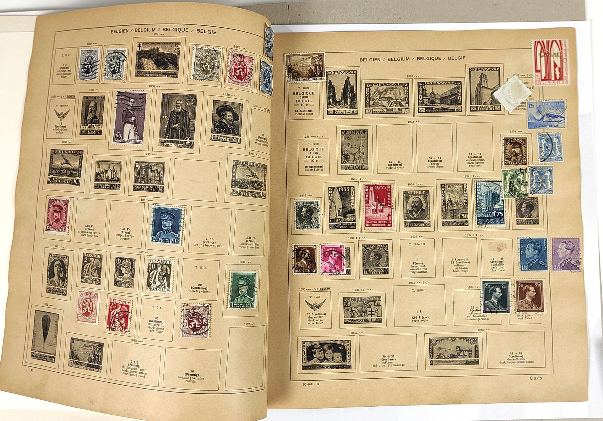 Sammlung Briefmarken Belgien, Niederlande 1867/1937 - Image 5 of 6
