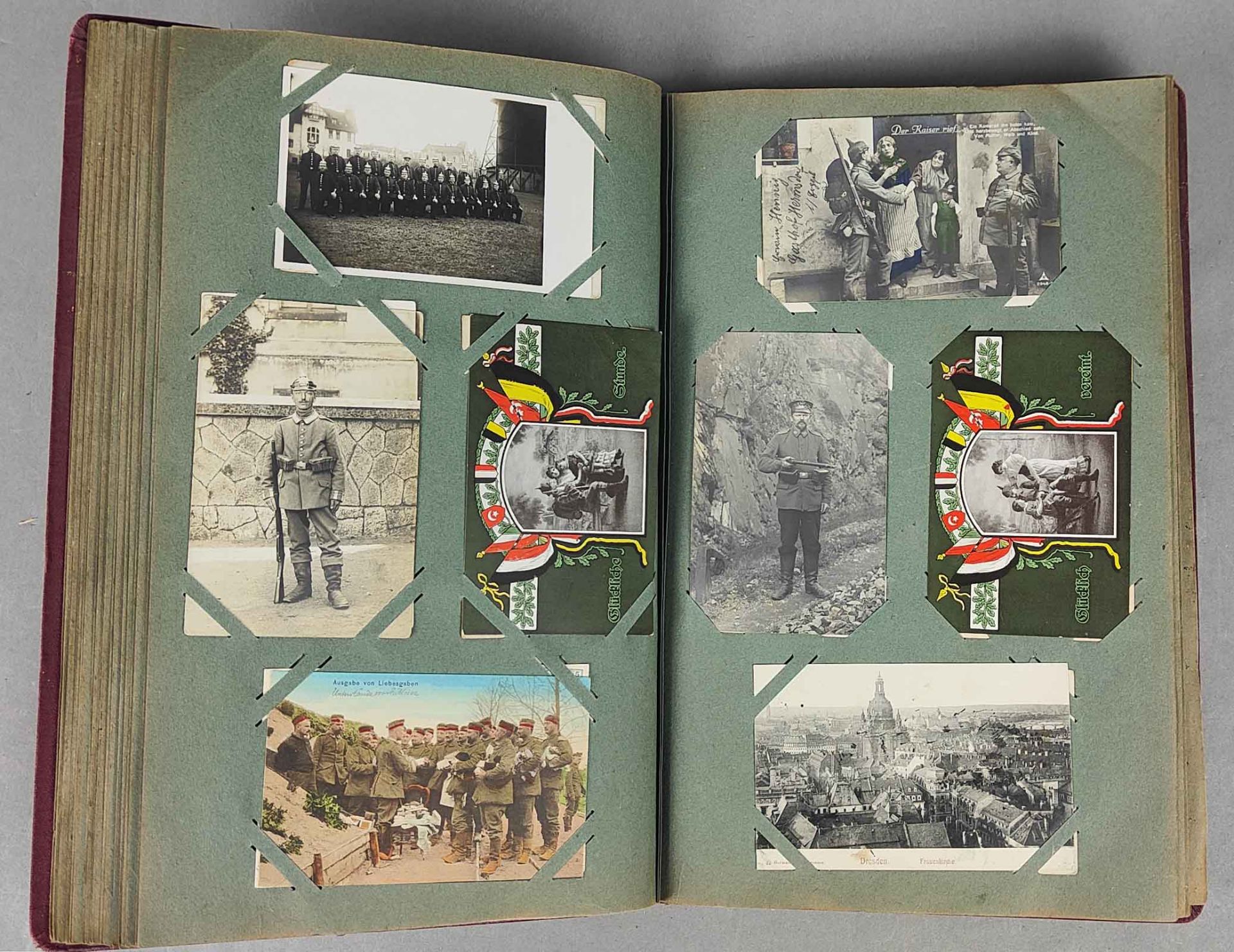 Album mit 300 Karten 1910/40 - Bild 3 aus 8