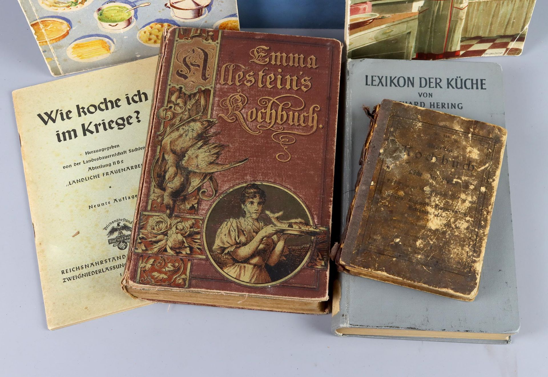 7 Koch-Bücher 1880/1943 - Image 2 of 2