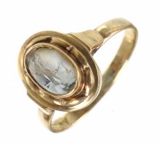 Ring mit Aquamarin Spinell - GG 333