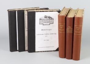 6 Bände - Sächsische Heimatblätter 1922/38