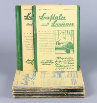 33 Hefte *Basteln und Bauen* 1930/33