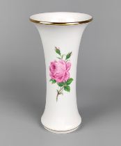 Meissen Trichtervase *Rote Rose*