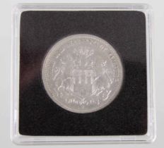 2 Mark Hansestadt Hamburg 1877 J