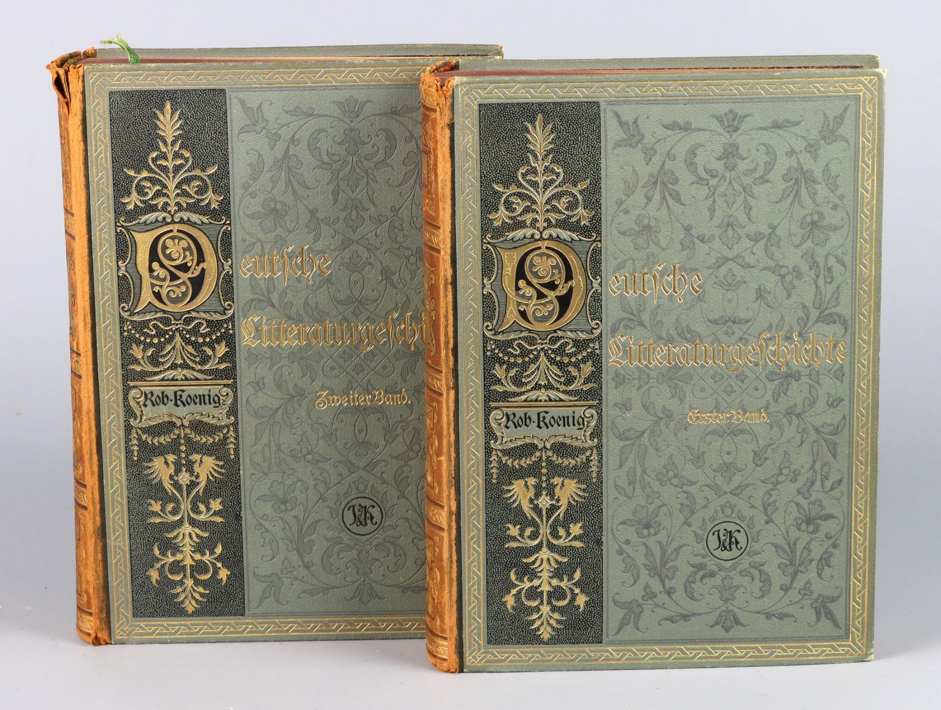 2 Bände Deutsche Literaturgeschichte