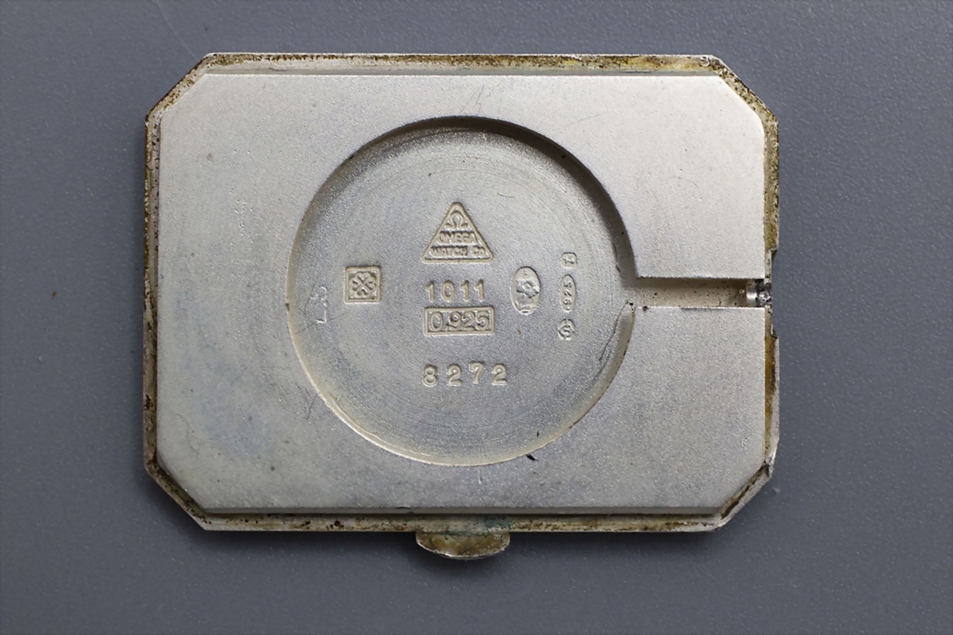 Herrenarmbanduhr / A men's Sterling silver wristwatch, Omega de Ville, Swiss / Schweiz, 1972 - Image 5 of 12