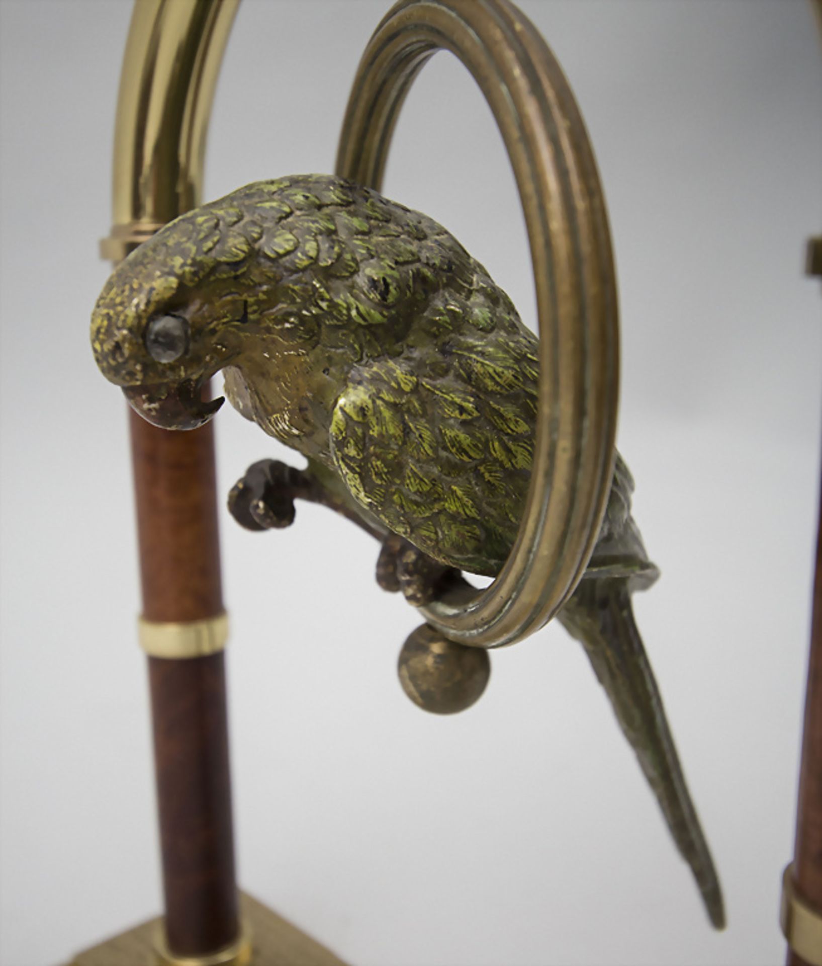 Bronze Papagei / A bronze parrot, 20. Jh. - Image 6 of 6